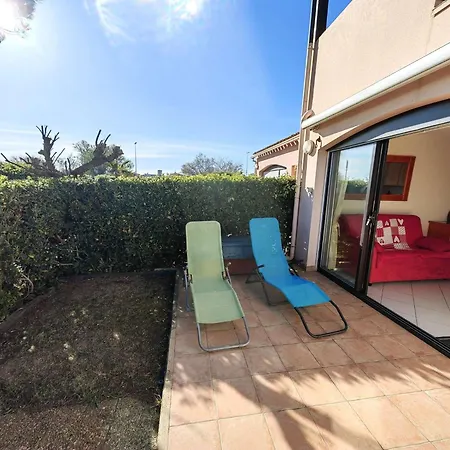 T2 Pour 4 Pers, Jardin, Parking Prive, A 100m De La - Fr-1-607-190 公寓 阿格德